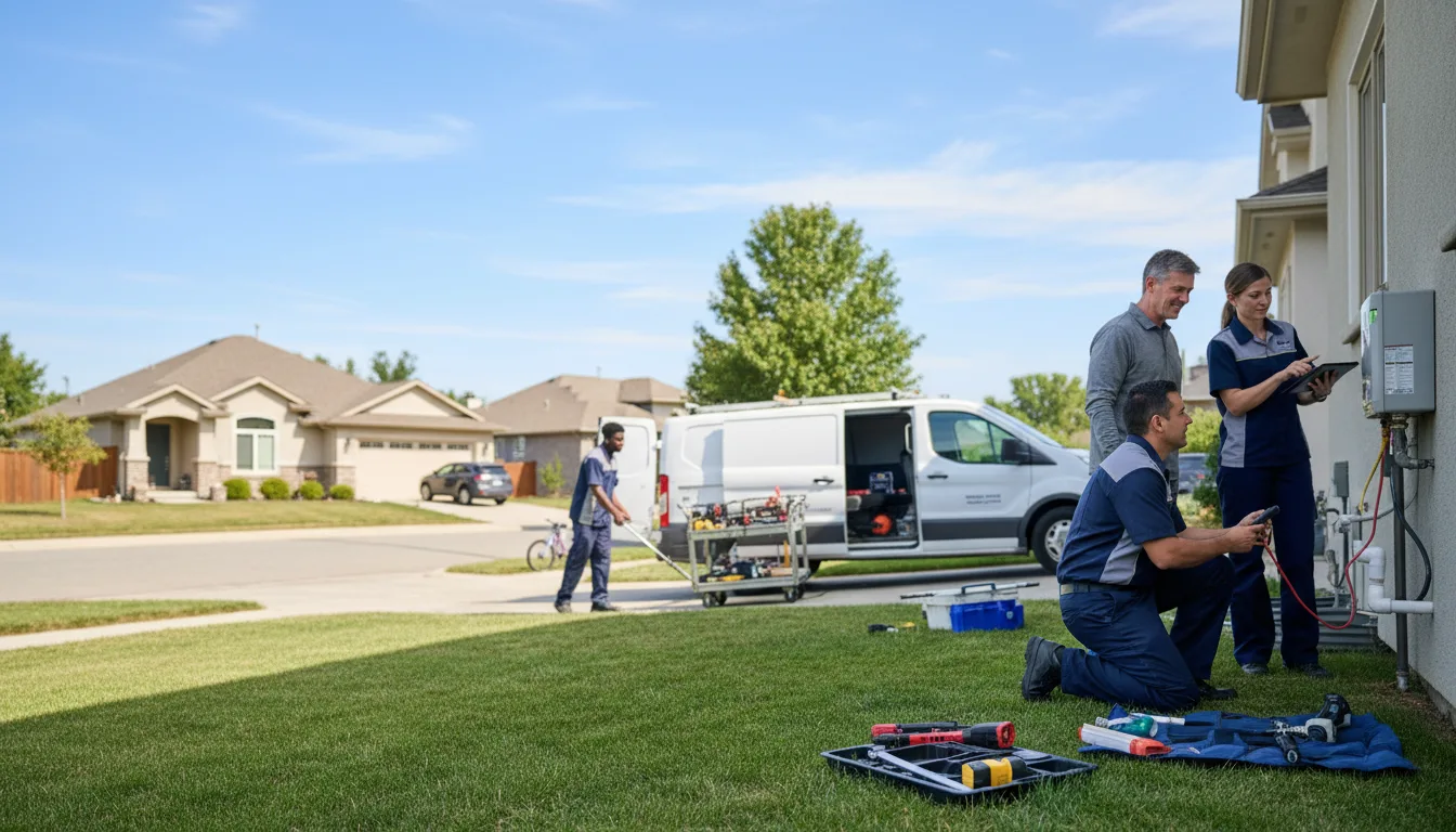 Tankless water heater service in Hayesville, OH